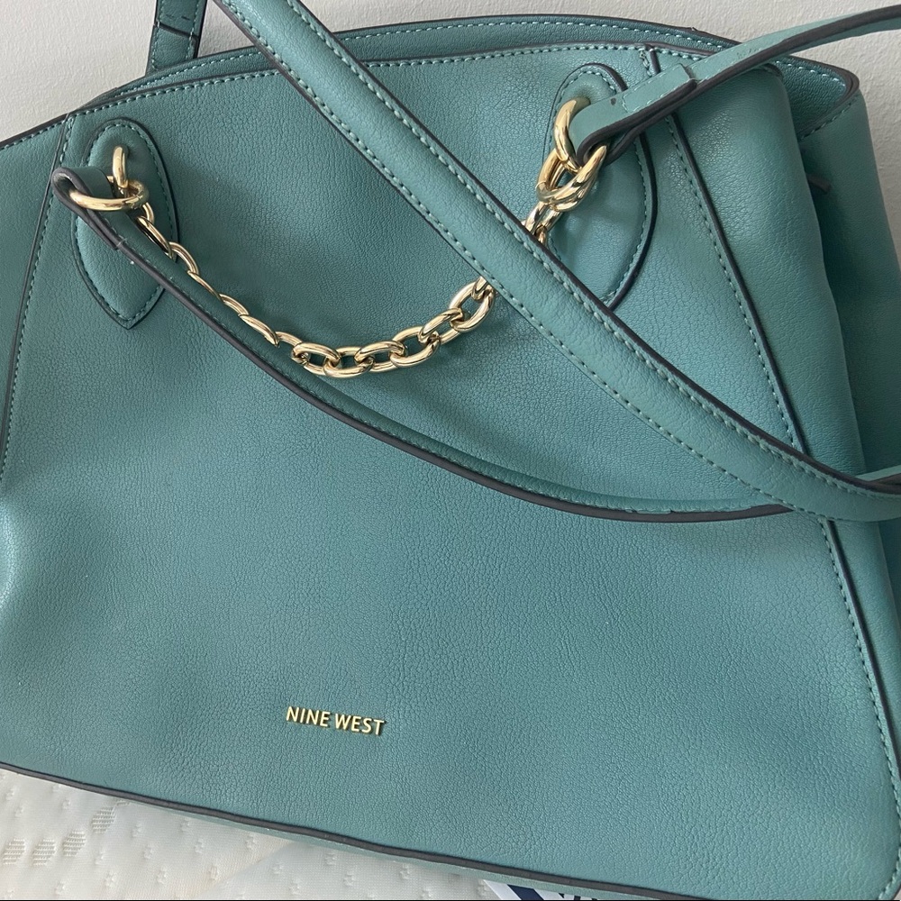 Teal Nine West Designer Purse